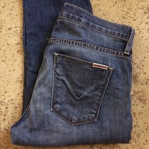 Hudson Jeans Gia Midrise Boyfriend Skinny Crop 27
